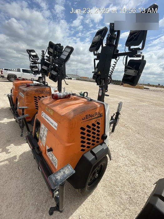 2024 Generac MLT2 Diesel, Flex Switch 120V Input, Powerzone Controller, 
(4) 320W LED Lights, 4kW Generator, 39.9 Gal Fuel Tank, 2" Ball, T3