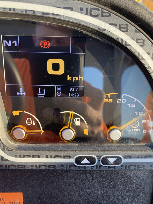 2020 JCB 512-56 Canopy, 74Hp, Solid Tires, Work Lights, Beacon, Aux Hydraulics, Back up Alarm, Lifting Eye, ES Decals