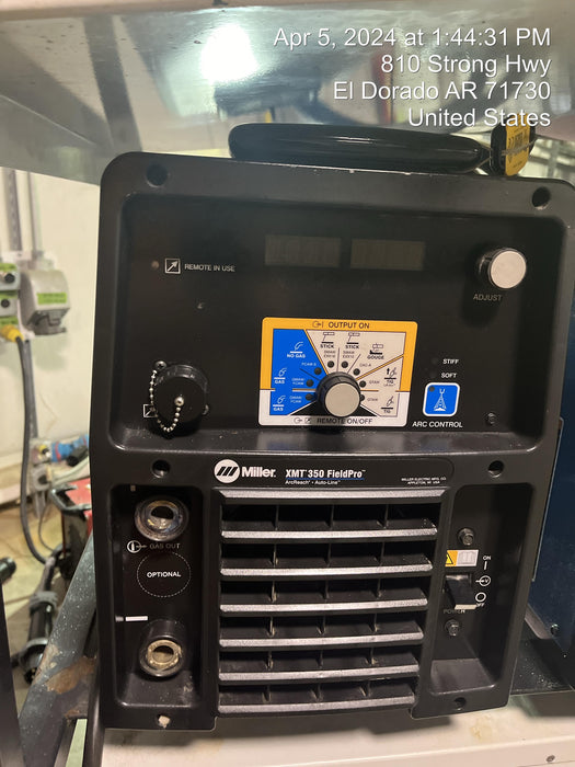 2021 MILLER ELECTRIC XMT 350