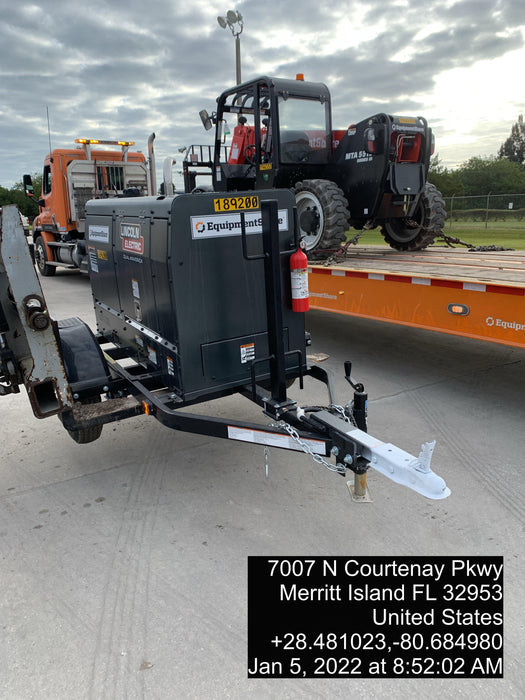 2021 Lincoln Electric Dual Maverick 200/200X Ready Pak 3, Includes Trailer, Cable Rack, Fender Light Kit