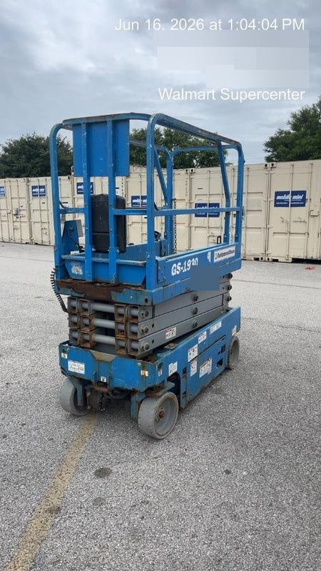 2019 Genie GS-1930 Fixed Rails with Chain Entry