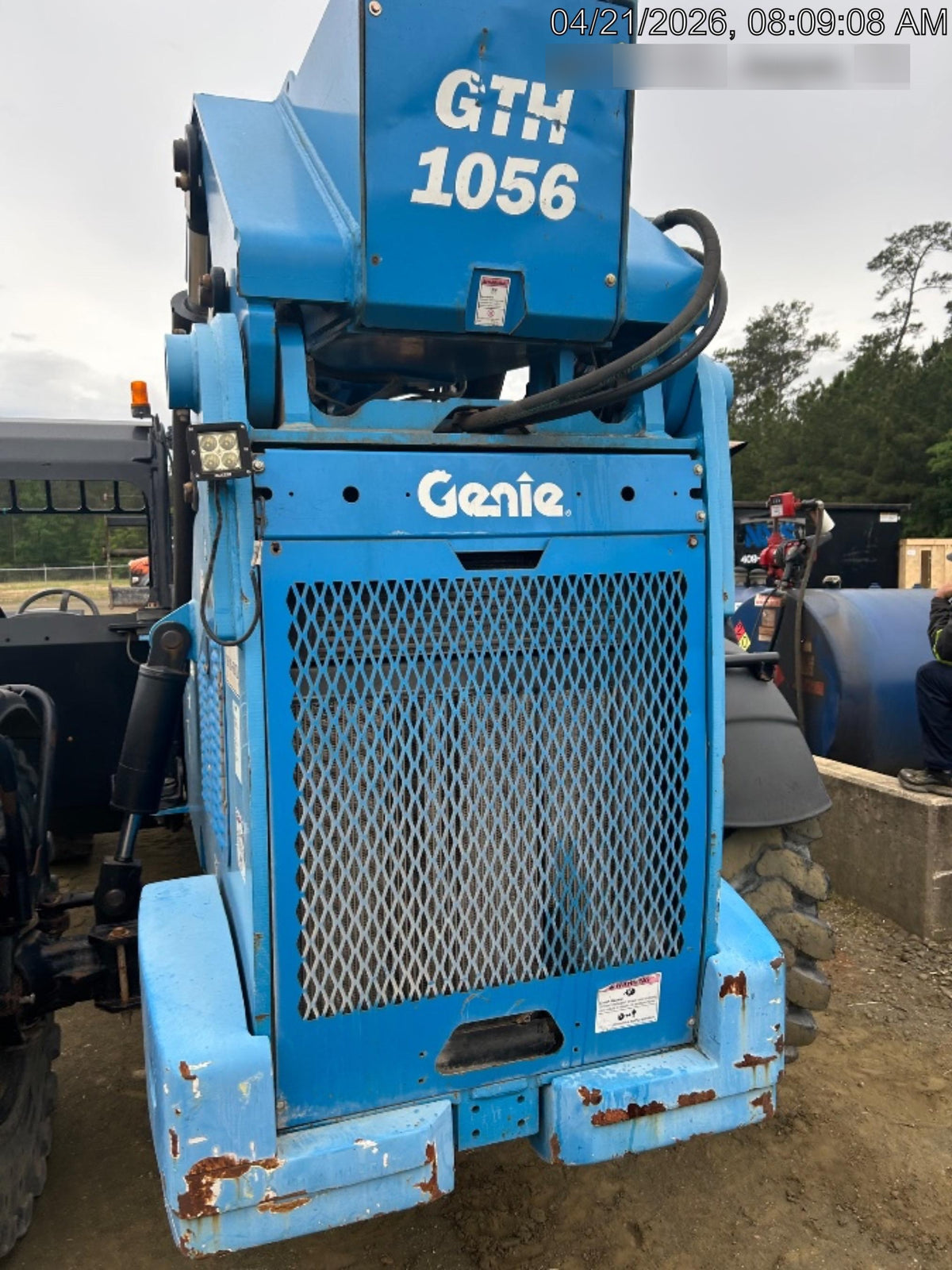 2017 Genie GTH-1056 Genie GTH1056, Solid Tires, 60" carriage, Light Kit, Open ROPS