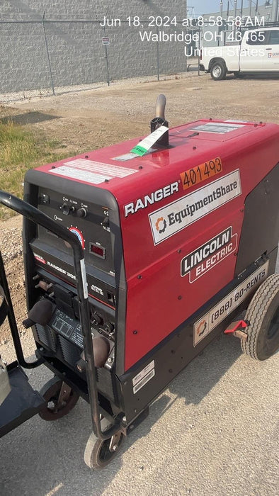 2024 Lincoln Electric Ranger 305 LPG Ranger 305 LPG, Undercarriage, Tank Holder & Strap, 10kw AC Gen, 25hp Kohler LPG Eng