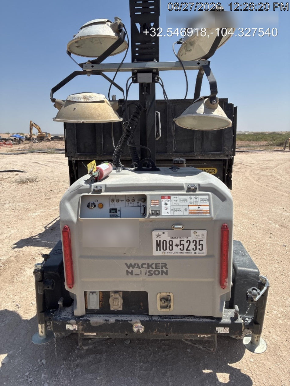 2019 Wacker Neuson LTV6K-MH Power mast, 1100W MH