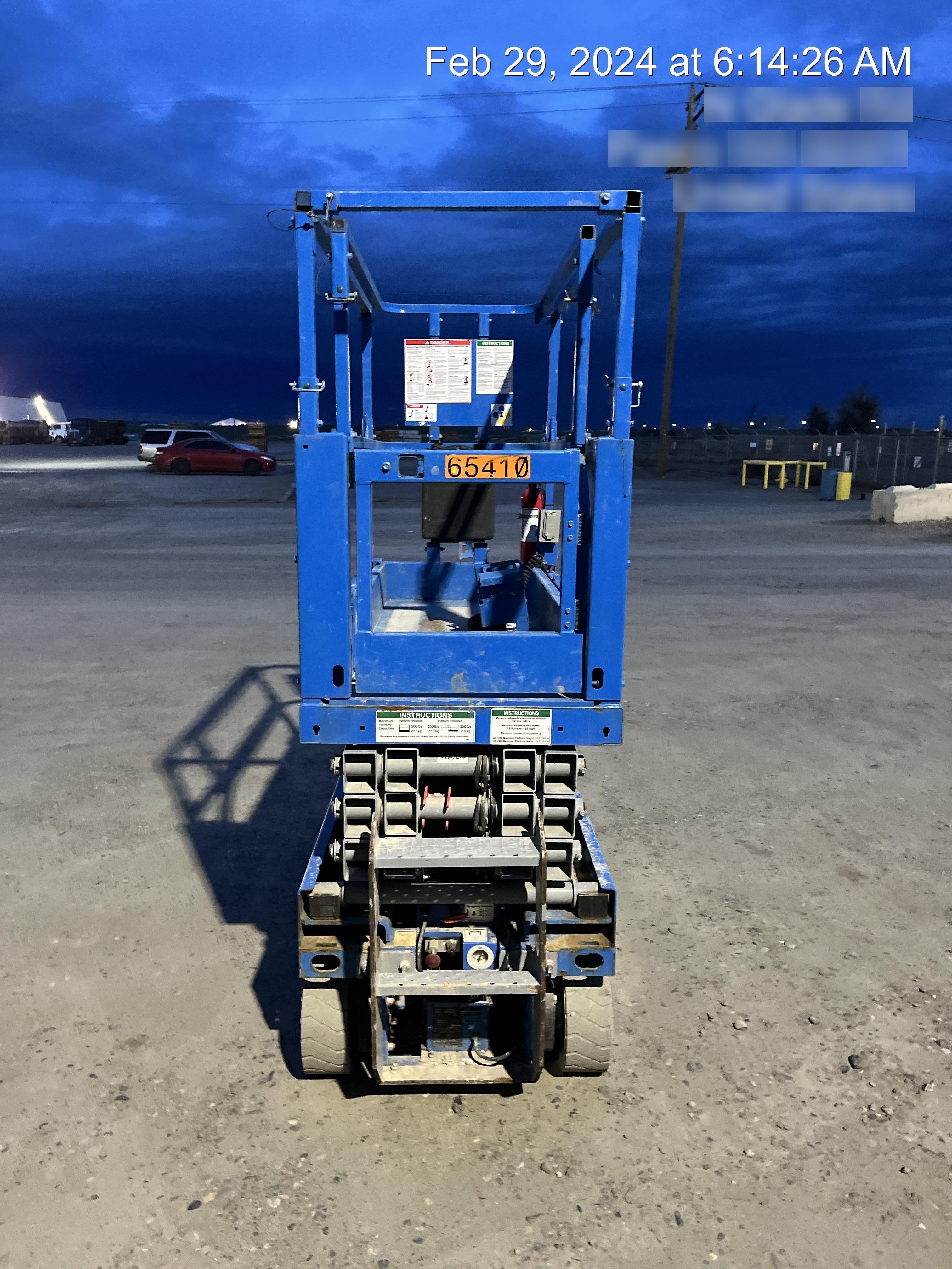 2020 Genie GS-1930 Standard Machine, 800W Inverter