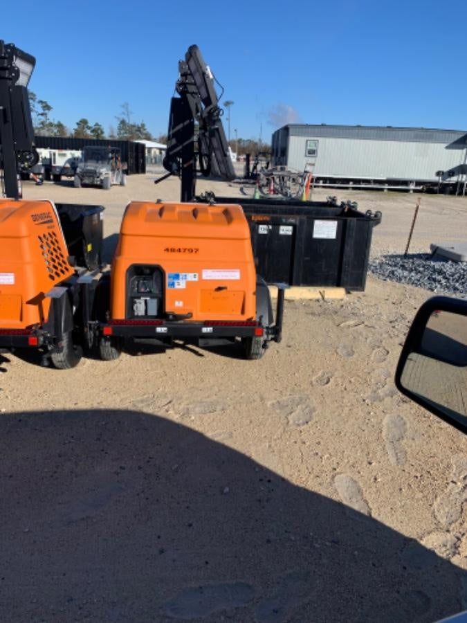 2025 Generac MLT6SMDS Diesel, Mitsubishi / Final Tier 4 Engine, 10.5 HP @ 1800 RPM, (4) 320W G4 LED's, Brushless Excitation, Capacitor Regulated, Vertical Mast, Manual Winch, 5kW Export Power, Power Zone Auto Light Controller