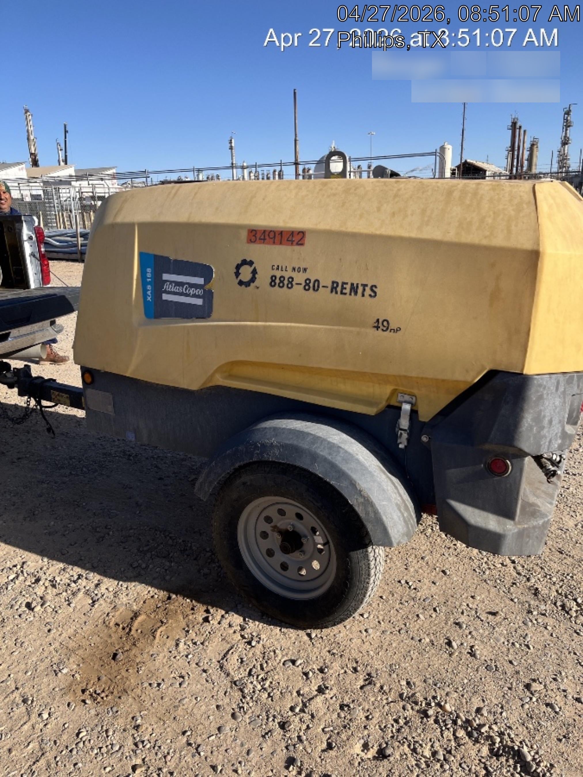 2023 ATLAS COPCO XAS188 CWK