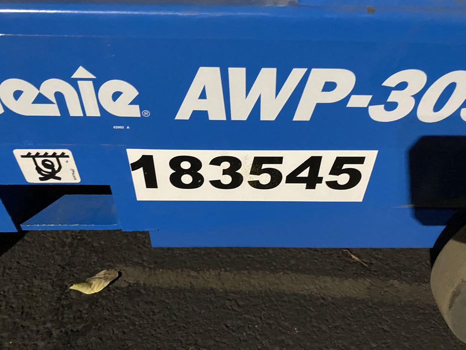 2021 GENIE AWP-30S DC