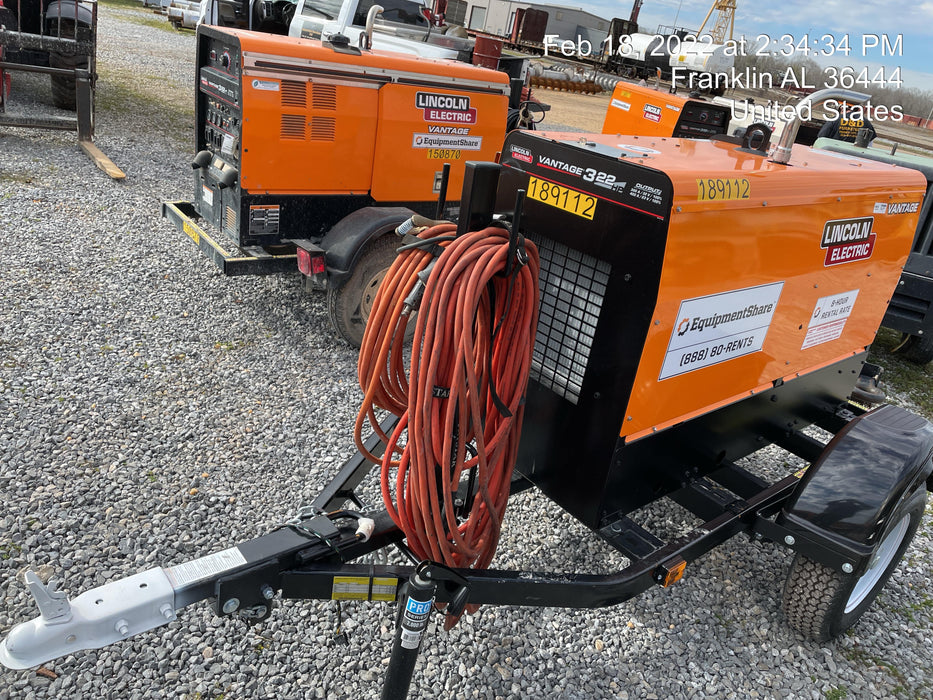 2021 Lincoln Electric Vantage 322 VANTAGE 322 READY-PAK 3