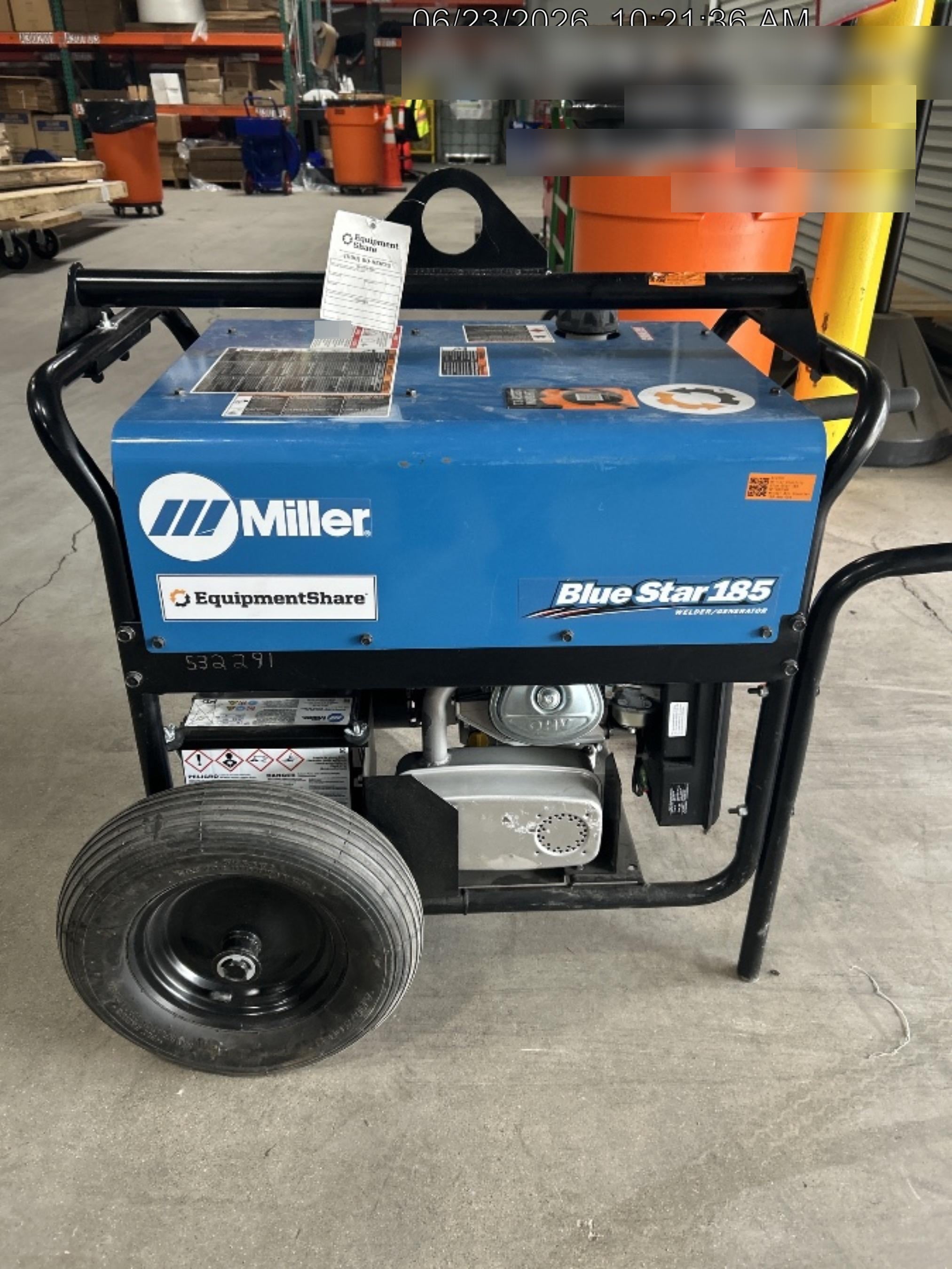 2025 MILLER ELECTRIC Blue Star 185