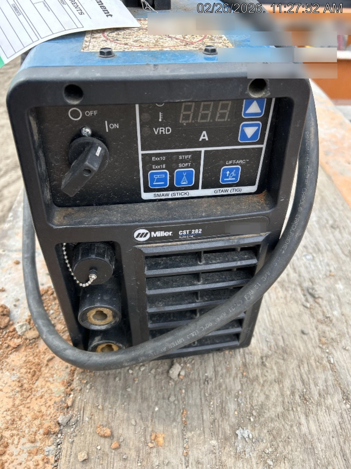 2025 MILLER ELECTRIC CST-282