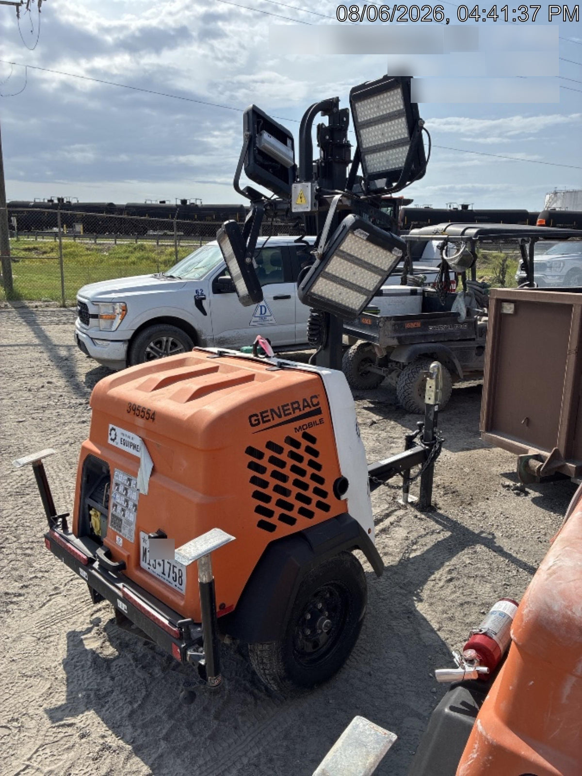 2024 Generac MLT2 Diesel, Flex Switch 120V Input, Powerzone Controller, 
(4) 320W LED Lights, 4kW Generator, 39.9 Gal Fuel Tank, 2" Ball, T3