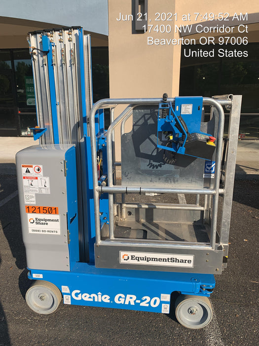 2020 GENIE GR-20