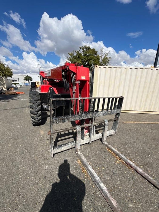 2019 Manitou MTA8044 74hp T4F, Open ROPS, Cab and Boom LED work lights, Auxiliary Hydraulics, Solid Tires, Amber strobe, Lift Hook 66" Carriage, 60" Forks