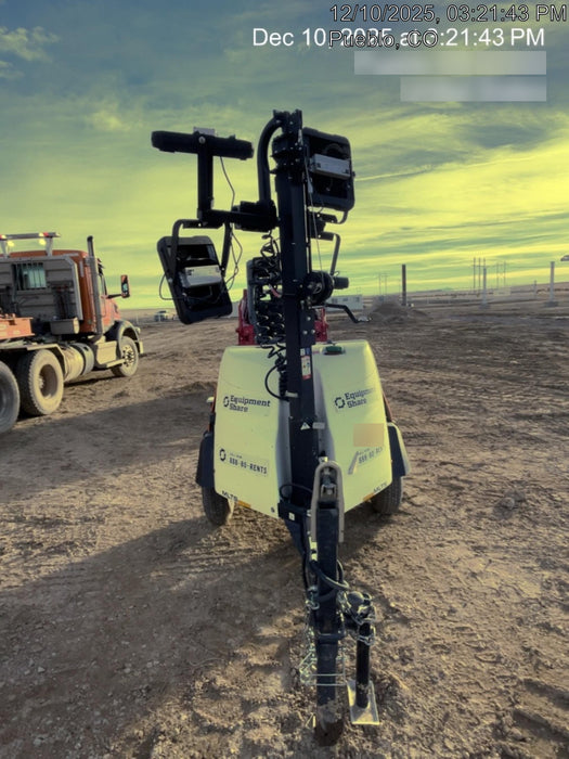 2023 Generac MLT2 Diesel, Flex Switch 120V Input, Powerzone Controller, 
(4) 320W LED Lights, 4kW Generator, 39.9 Gal Fuel Tank, 2" Ball, T3