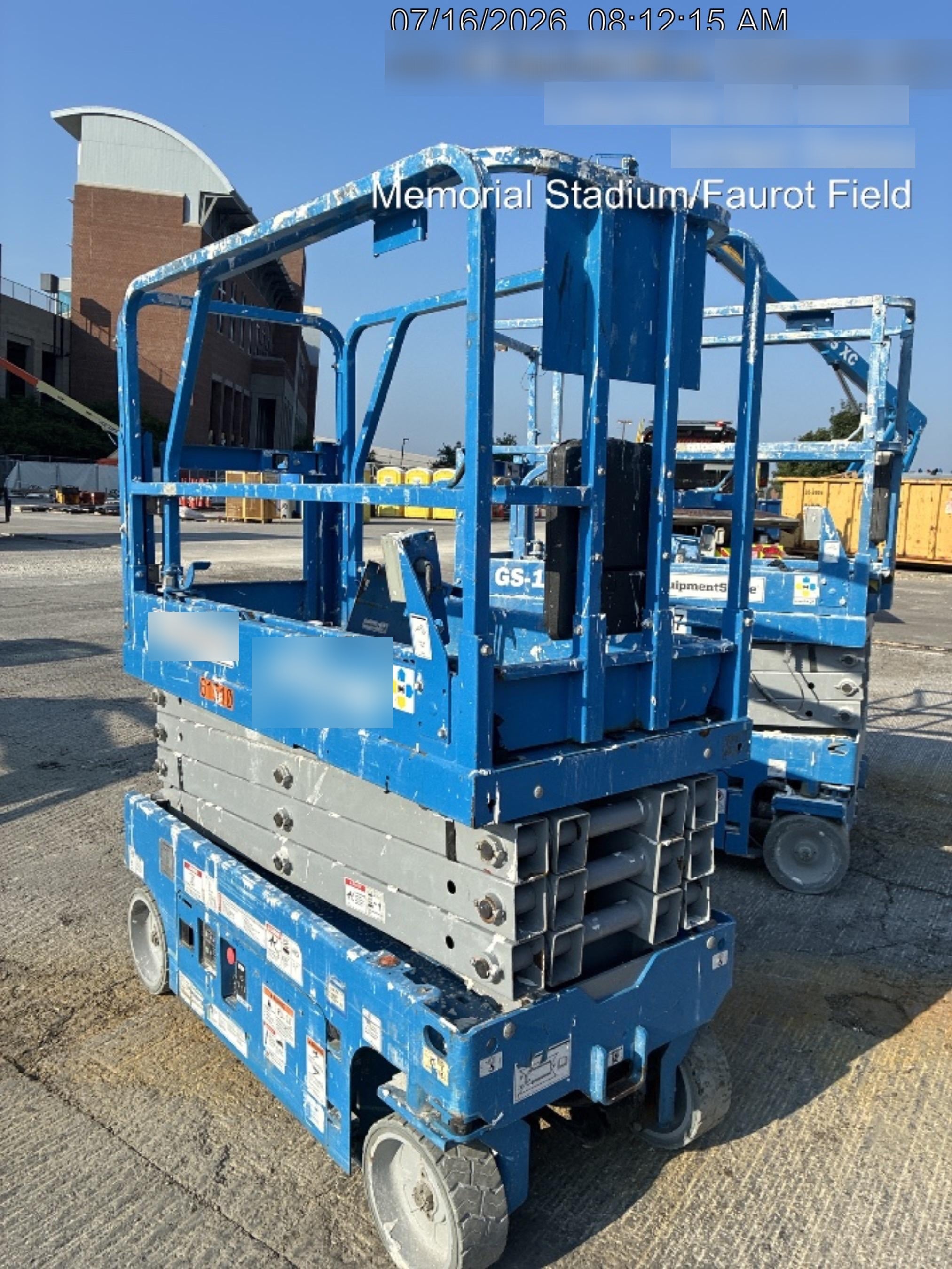 2020 Genie GS-1930 Solid Non Marking Tires, Beacon, Folding rails with half height swing gate