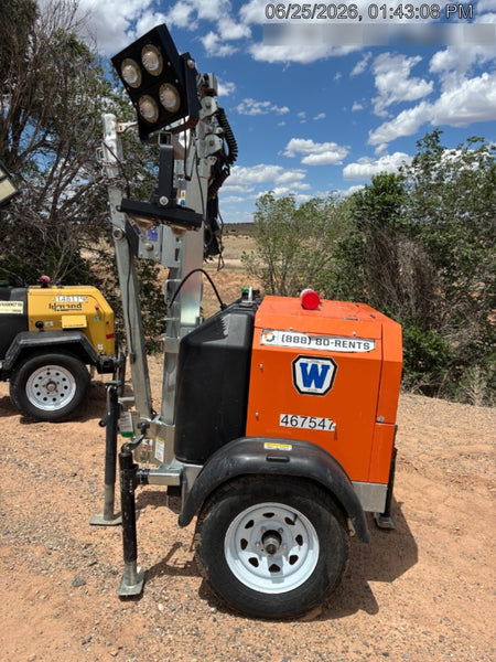2024 Wanco WLTT-4MM4K Diesel, Deep Sea Controller, Shore Power Plug, Auto Start, (4) 350W LED Floodlights, 4kW Generator, 60 Gal Fuel Tank, 2" Ball, T3