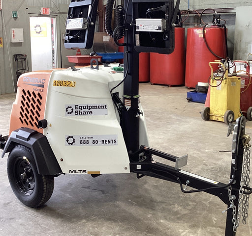 2024 Generac MLT2 Diesel, Flex Switch 120V Input, Powerzone Controller, 
(4) 320W LED Lights, 4kW Generator, 39.9 Gal Fuel Tank, 2" Ball, T3