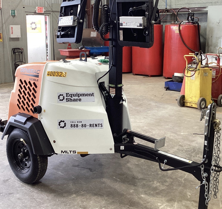 2024 Generac MLT2 Diesel, Flex Switch 120V Input, Powerzone Controller, 
(4) 320W LED Lights, 4kW Generator, 39.9 Gal Fuel Tank, 2" Ball, T3