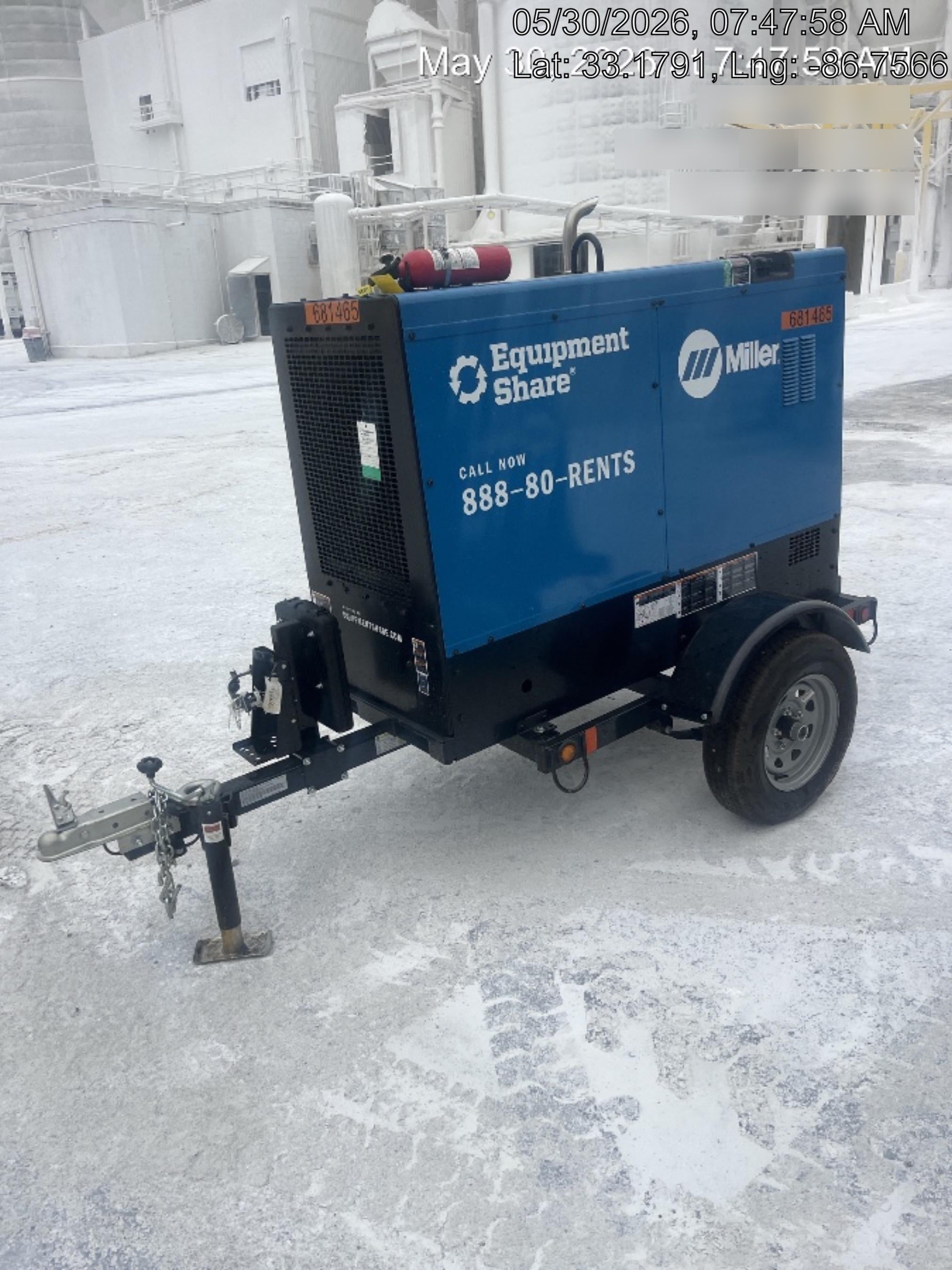 2026 MILLER ELECTRIC BIG BLUE 500