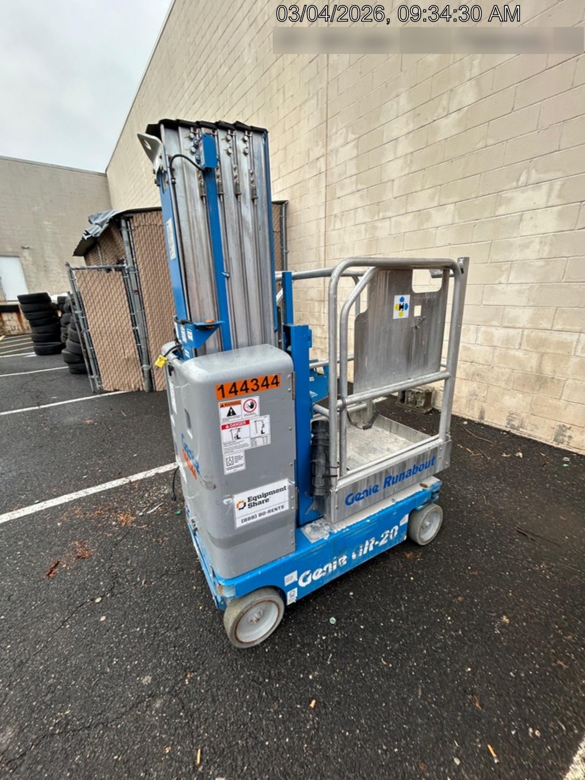 2021 GENIE GR-20