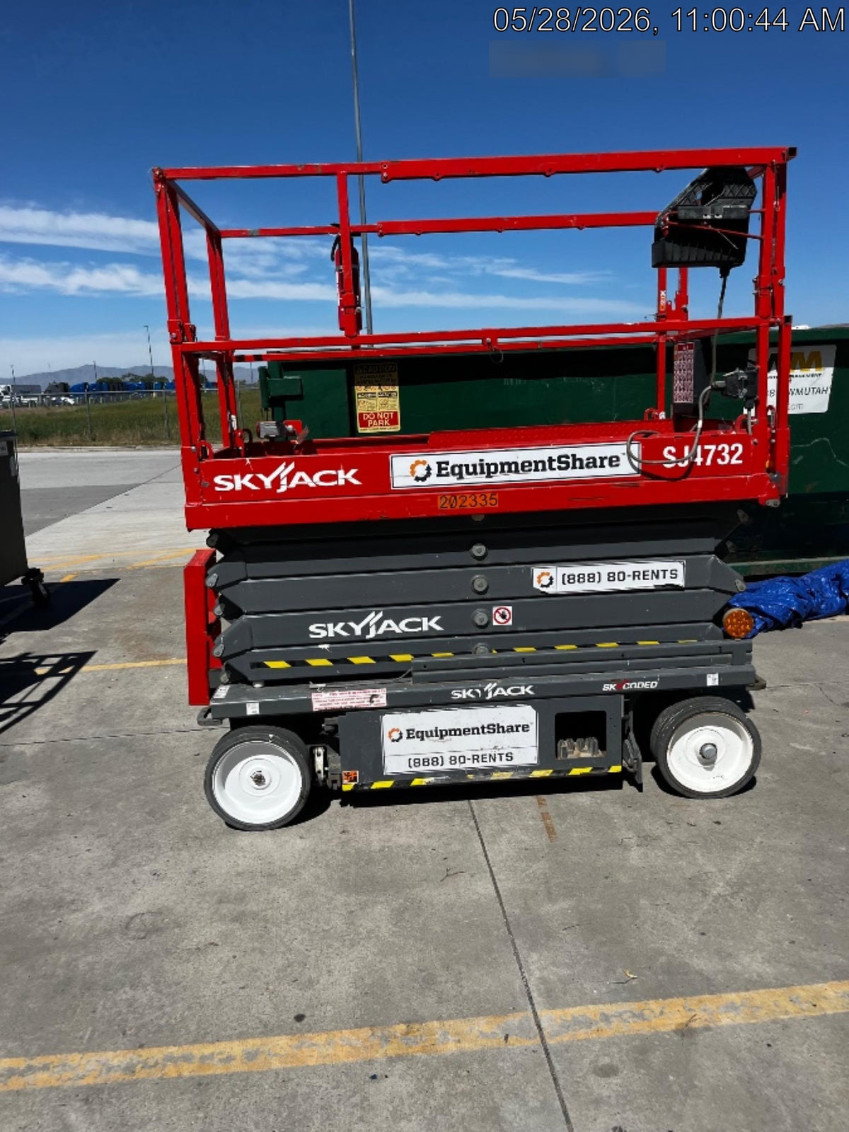 2022 SKYJACK SJ4732