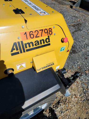 2021 Allmand NLV3GR (4) LED Light Fixture 350W, 23' Vertical Mast, 3kW Prime, Towable, Deep Sea L401, Leveling Jacks, Yanmar T4F 5.8hp