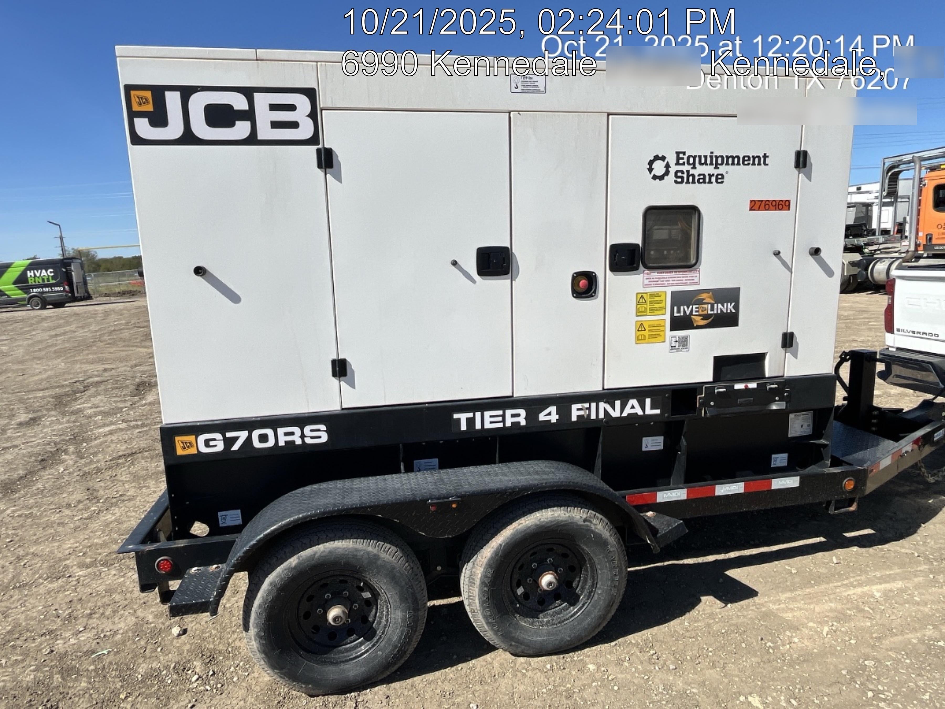 2022 JCB G70RST4F