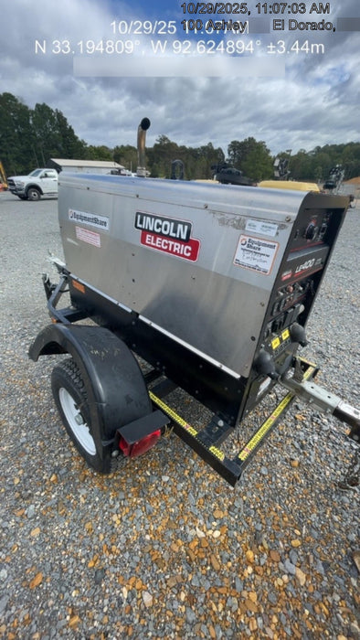 2024 Lincoln Electric LE400 Kubota V1505, Trlr, Cable Rack, Light Kit, ES Decals, T3