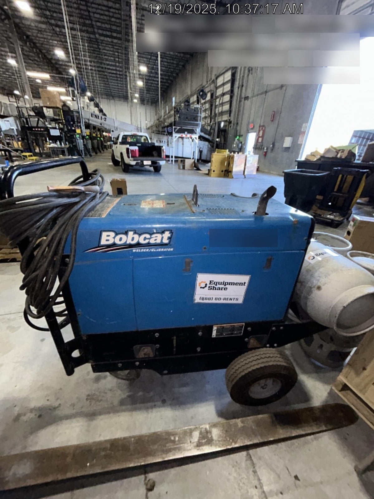 2019 Miller Electric BOBCAT 250 951600 PKG-250 amp Propane Welder, Standard w/Running Gear, Bracket, Hose"250 amp Propane Welder, Standard w/Running Gear, Bracket, Hose