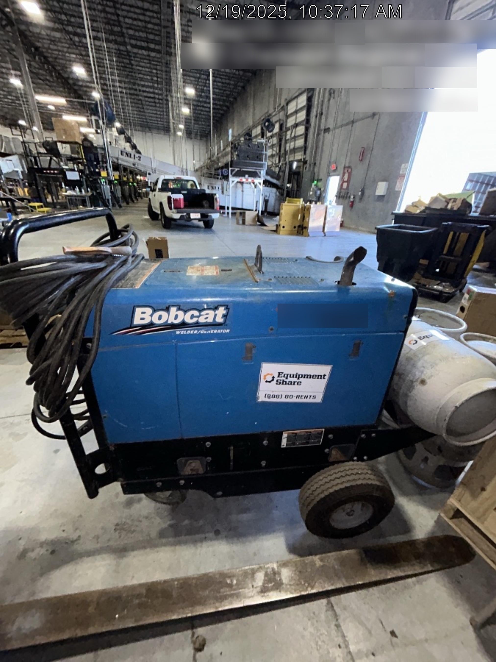 2019 Miller Electric BOBCAT 250 951600 PKG-250 amp Propane Welder, Standard w/Running Gear, Bracket, Hose"250 amp Propane Welder, Standard w/Running Gear, Bracket, Hose