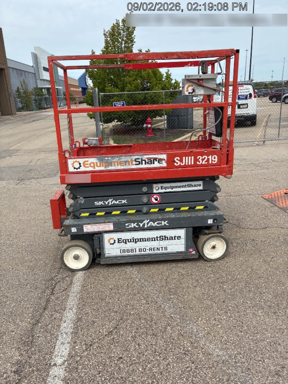 2019 Skyjack SJIII-3219 Skyjack SJIII3219 Standard w/Trojan Batteries