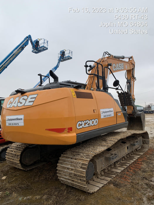 2022 CASE CX210D