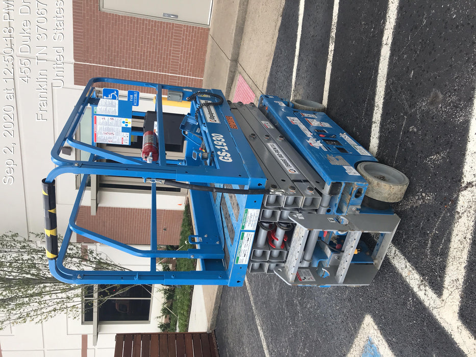 2020 Genie GS-1930 Fixed rails with chain entry gate - Pre A92.20