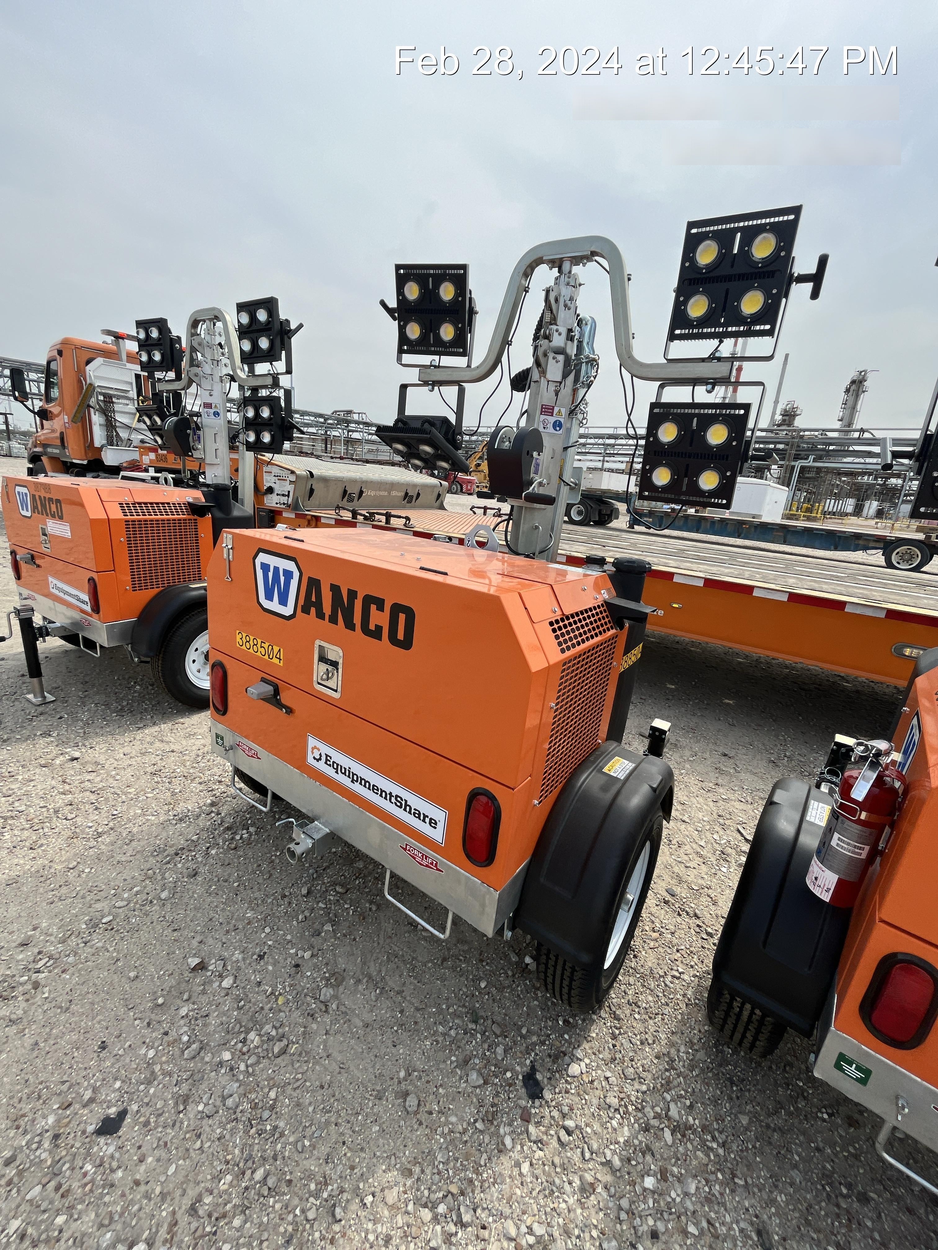 2024 Wanco WLTT-4MM4K Diesel, Deep Sea Controller, Shore Power Plug, Auto Start, (4) 350W LED Floodlights, 4kW Generator, 60 Gal Fuel Tank, 2" Ball, T3