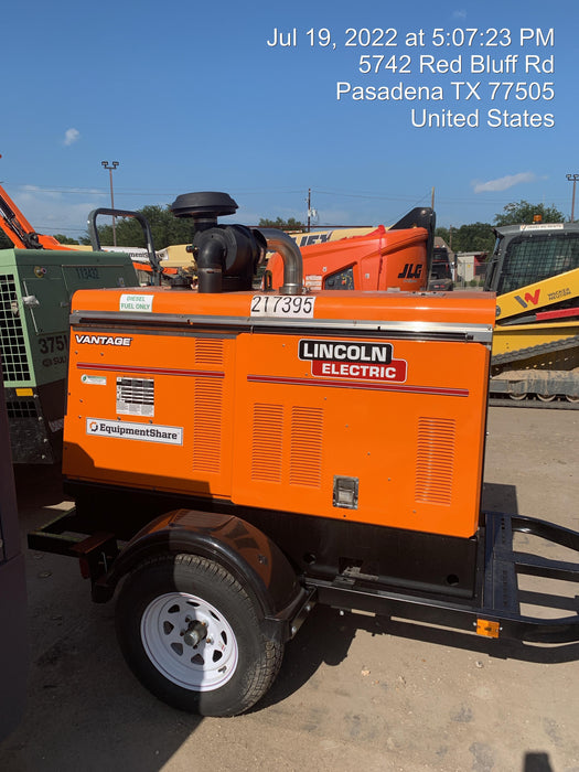 2022 Lincoln Electric Vantage 549X VANTAGE 549X READY-PAK 3