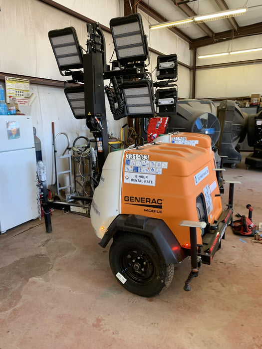 2023 Generac MLT2 Diesel, Flex Switch 120V Input, Powerzone Controller, (4) 320W LED Lights, 4kW Generator, 39.9 Gal Fuel Tank, 2" Ball, T3