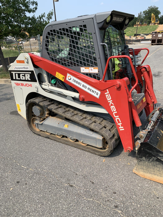 2020 Takeuchi TL6CR Cab/Heat/Air, Hydraulic QC