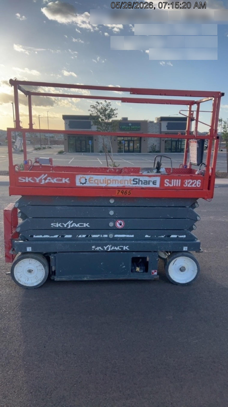 2018 SKYJACK SJIII-3226