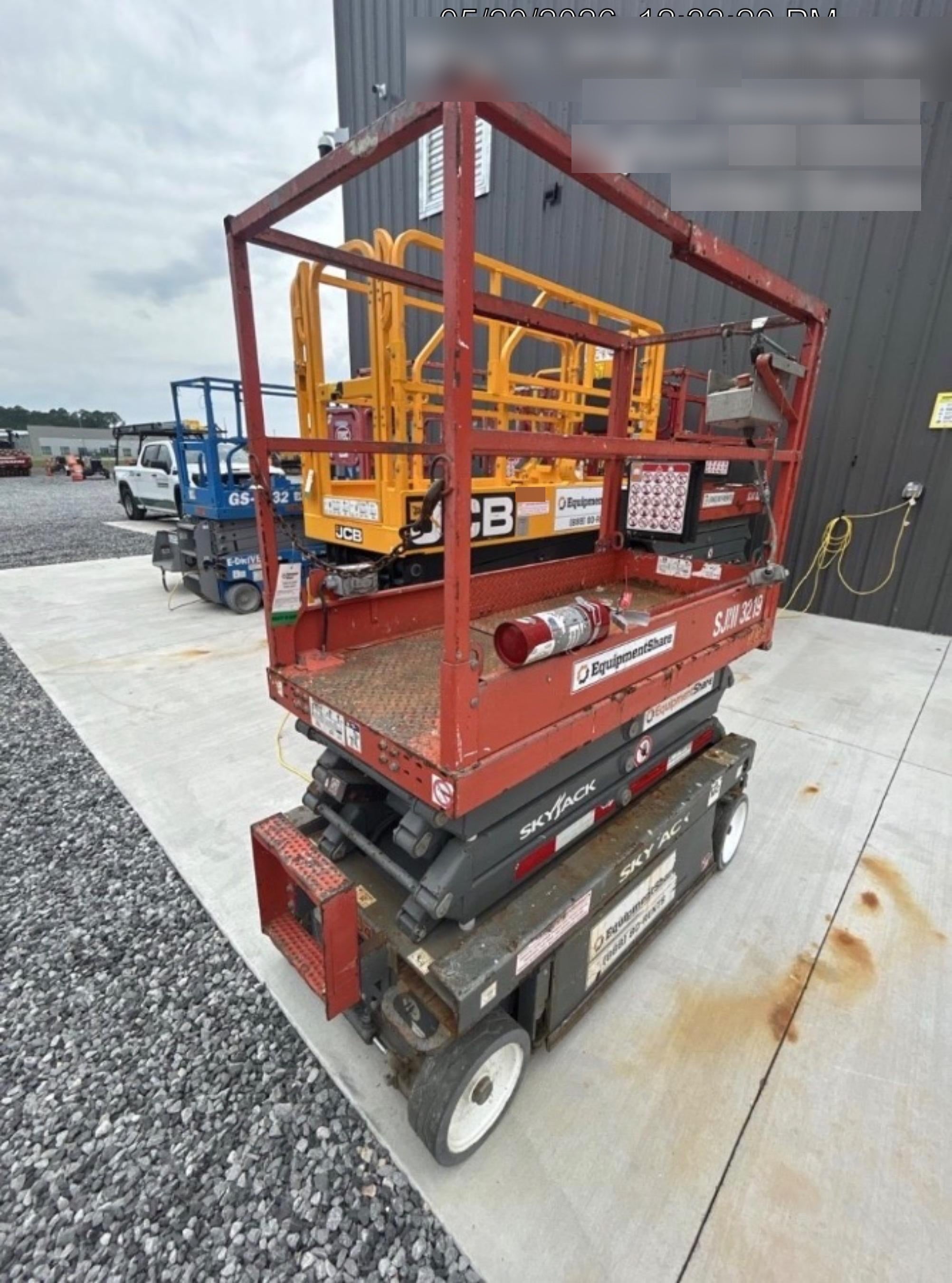 2018 Skyjack SJIII-3219 Skyjack SJIII3219 Scissor Lift w/Trojan Batteries