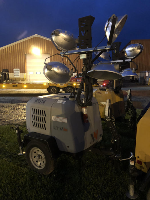 2019 Wacker Neuson LTV6L-MH Wacker Neuson LTV6L Mobile Light Tower w/Fuel Level Sensor Installed