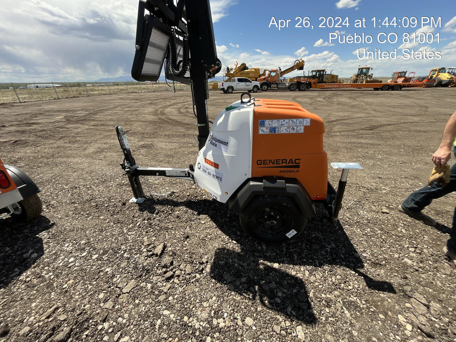 2023 Generac MLT2 Diesel, Flex Switch 120V Input, Powerzone Controller, 
(4) 320W LED Lights, 4kW Generator, 39.9 Gal Fuel Tank, 2" Ball, T3