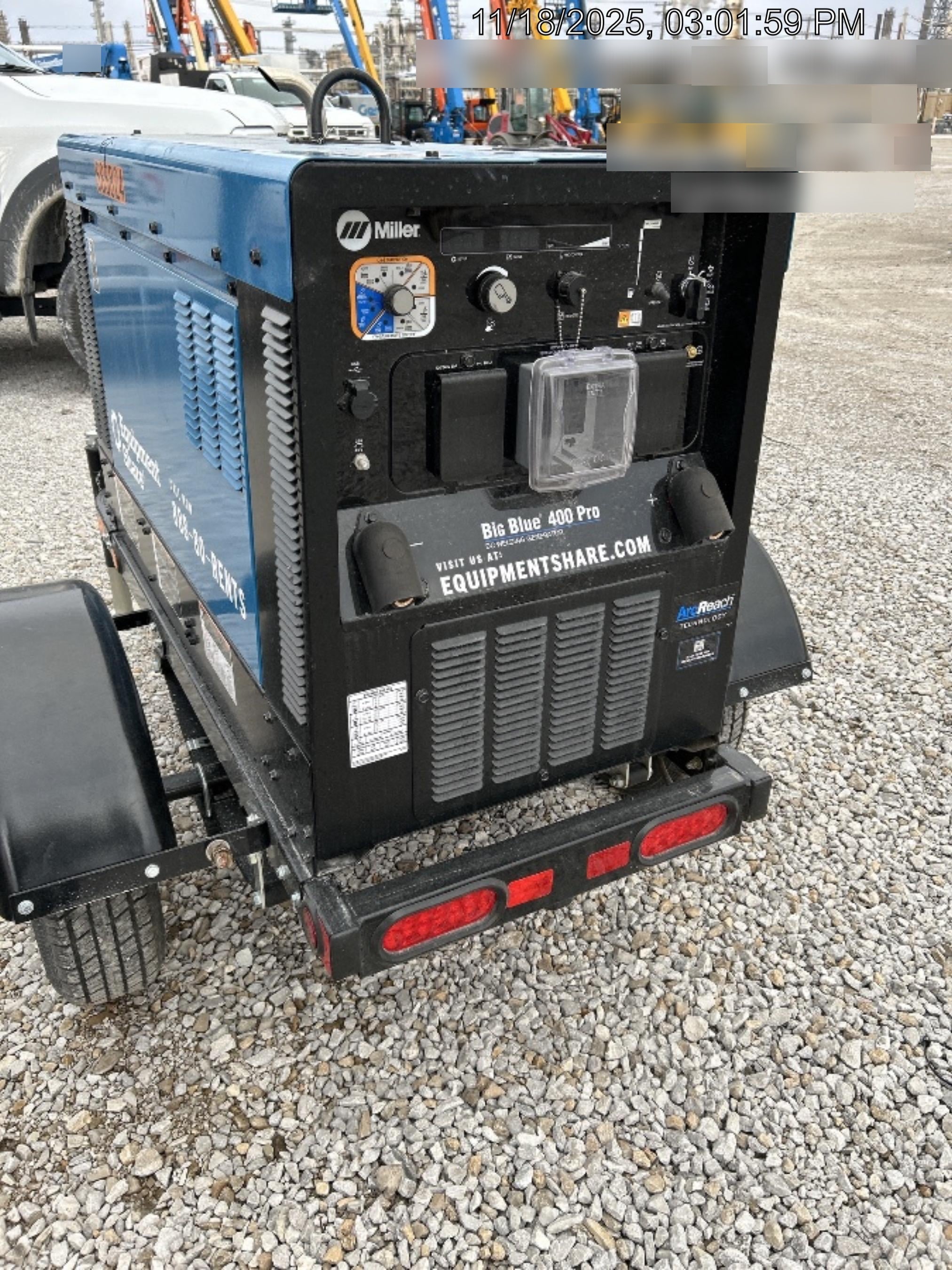 2025 MILLER ELECTRIC BIG BLUE 400