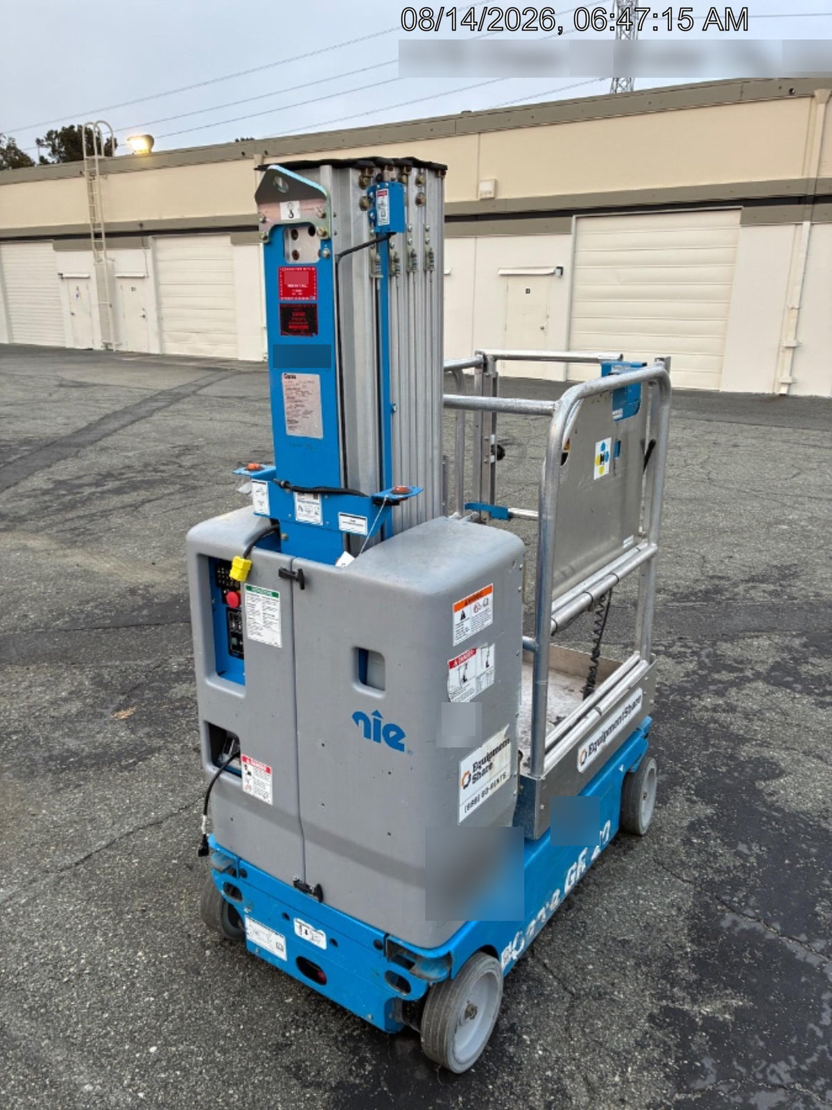 2018 GENIE GR-20