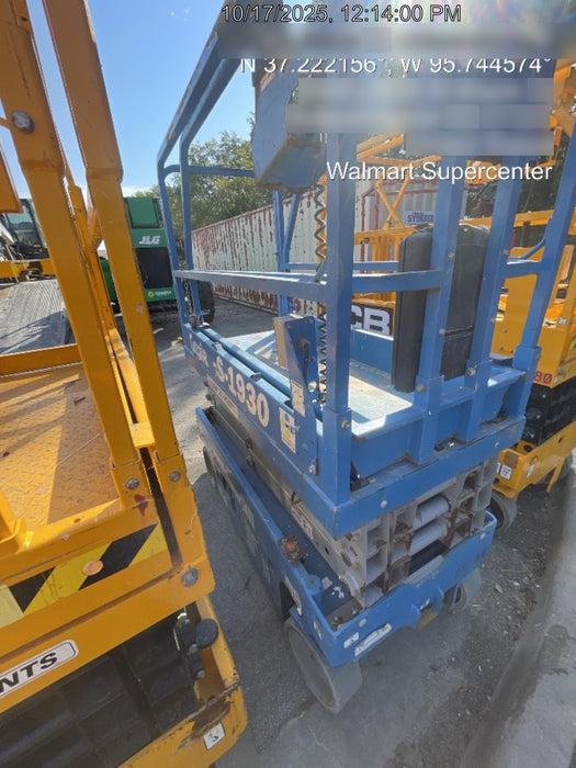 2018 Genie GS-1930 Genie GS-1930 w/Fixed Rail, Chain Entry