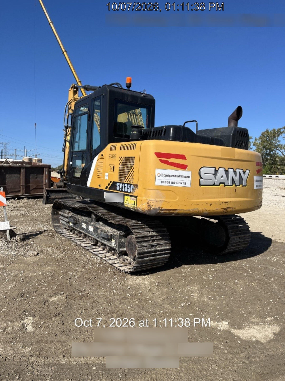2019 SANY SY135C