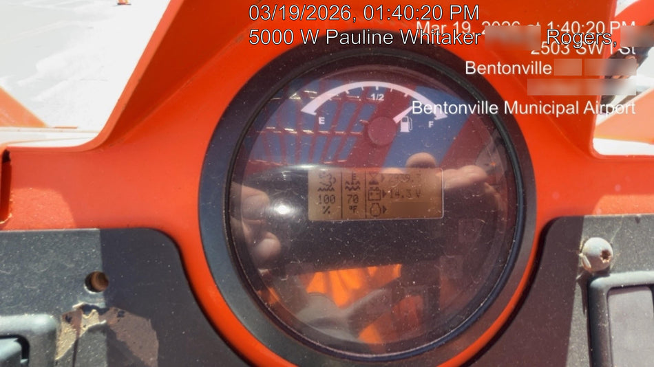 2018 Skytrak 10054 Skytrak 10054 10K Telehandler w/Open ROPS Solid Tires, LED Work Lights, Rotating Beacon, 60" Carriage/60" Forks