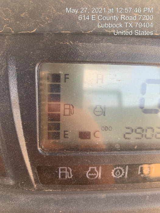 2020 Kubota RTV-X1140 CAMO, CANOPY, STROBE, BACK UP ALARM, WINDSHIELD, FIRE EXT