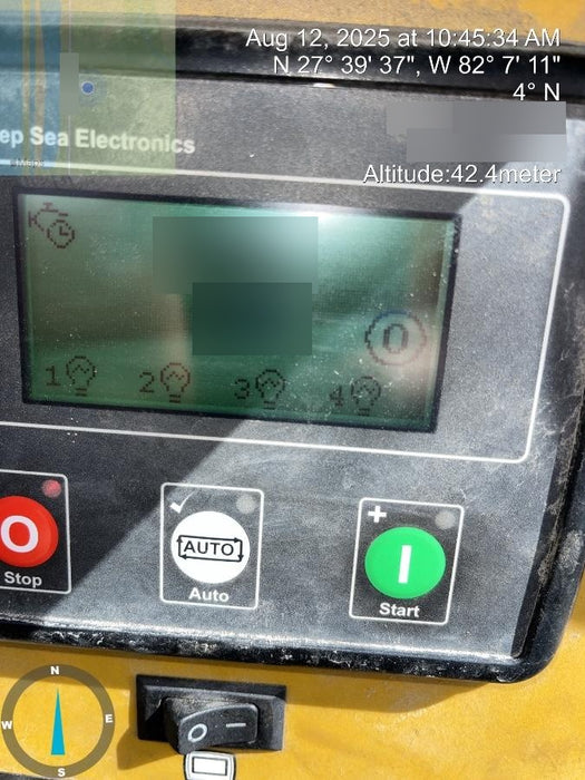 2022 Allmand NLV3GR (4) LED Light Fixture 350W, 23' Vertical Mast, 3kW Prime, Towable