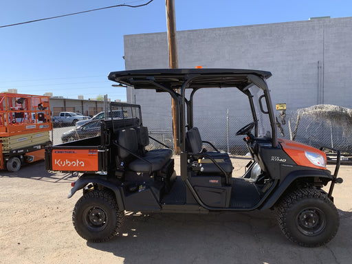 2022 Kubota RTV-X1140W-H Plastic Canopy, Windshield Acrylic Clear, LED Strobe Light, Wire Harness Kit, Back up Alarm